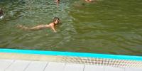 Zaplávanie si v plaveckom bazéne